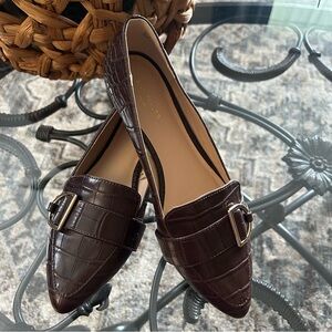 Ann Taylor Buckled Loafers